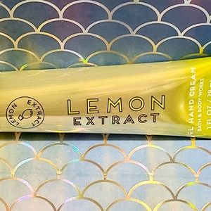 Lemon Extract Hand Cream